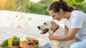 Lernpfote e. V. Blog-Beitragsbild zum Thema:Leaky Gut Syndrom beim Hund: Symptome, Ursachen & der löchrige Darm