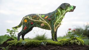 Lernpfote e. V. Blog Beitragsbild Mikrobiom und Verhalten