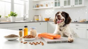 Lernpfote e. V. Blog Beitragsbild Omega-3-Fettsäuren für Hunde