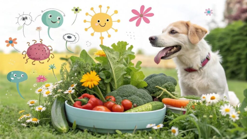 Lernpfote e. V. Blog Beitragsbild Probiotika und Präbiotika Darmgesundheit beim Hund