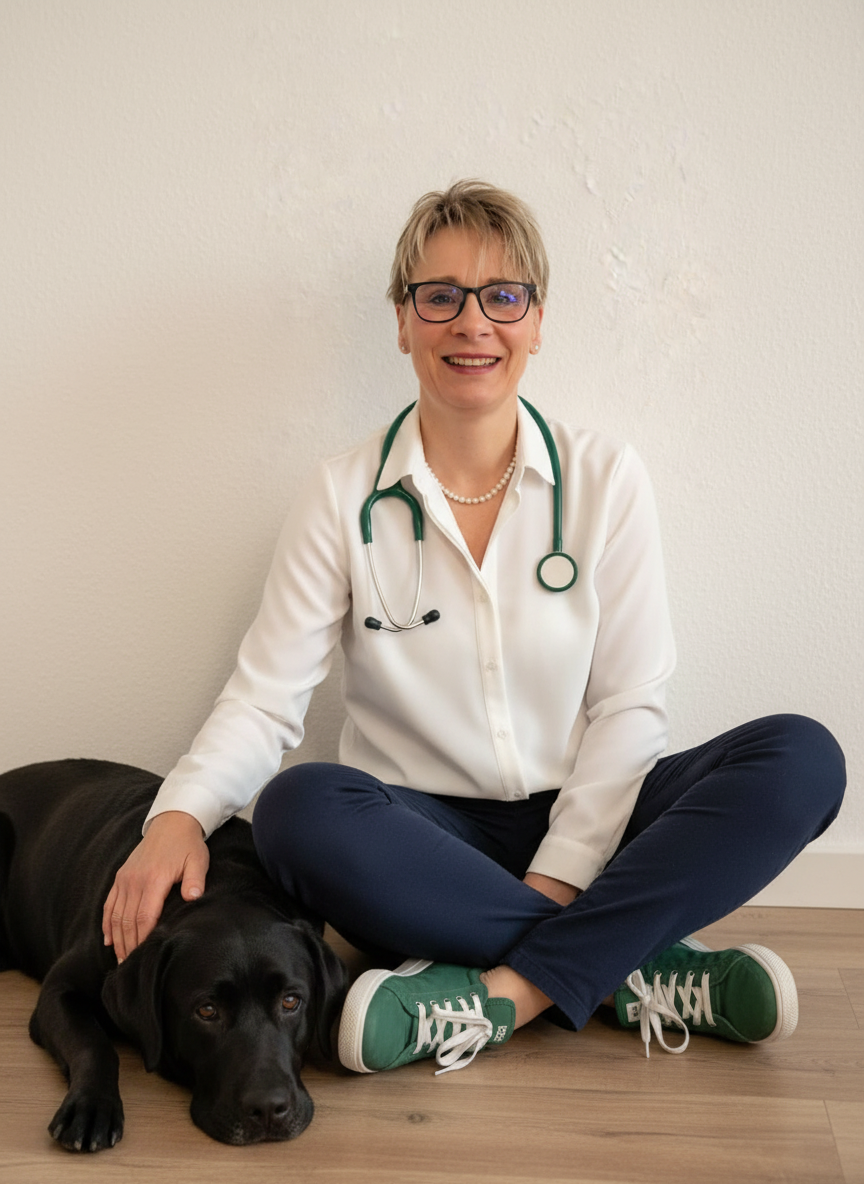 Stephanie Theis Tierheilpraxis Lernpfote e. V. Darmgesundheit für chronisch kranke Hunde