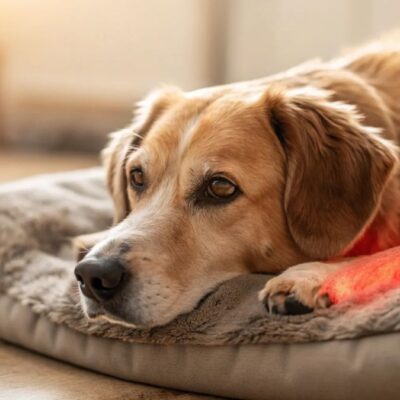 Lernpfote e. V. Blog Beitragsbild Stille Entzündungen beim Hund